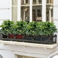 thumbnail image 2 of Zhuge 4 piezas de plantas artificiales, arbustos de seda falsos, hojas de plantas verdes artificiales, decoración central, decoración para colgar en la pared, color amarillo, 2 of 4
