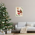 thumbnail image 2 of Stupell Industries Vintage Merry Christmas Santa Graphic Art White Framed Art Print Wall Art, Design by Arrolynn Weiderhold, 2 of 7