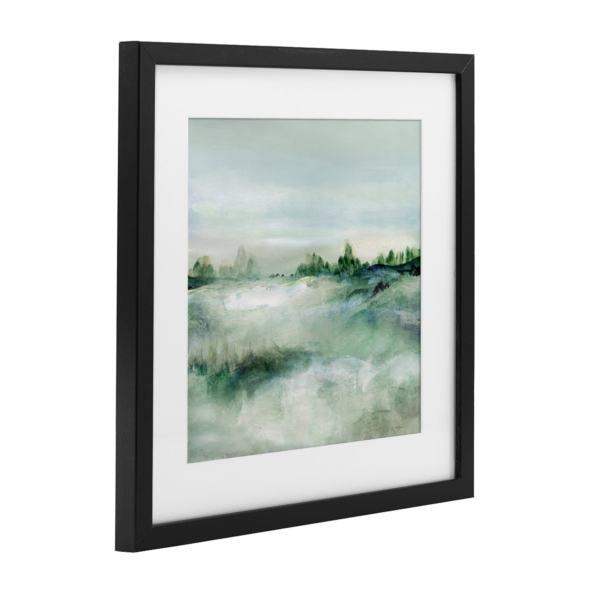 Stupell Industries Far Reaching Meadow Black Framed Print Under Glass, design by Carol Robinson