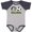 Heather and Navy, variant on Inktastic Go, Brazil- Soccer, Football Boys or Girls Baby Bodysuit