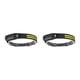 thumbnail image 1 of Linterna frontal LED Yuarrent COB brillante luz de trabajo USB recargable 2piezas Tipo 2, 1 of 6