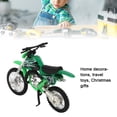 thumbnail image 3 of Motorcycle Model Toy, Diecast Alloy Motorcycle Toy Metal Portable  For Christmas Red,Green,Blue, 3 of 8