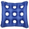 thumbnail image 3 of Yescom 18"x18" Portable PVC Cushion Air Inflatable Seat Pad with Pump for Medical Wheelchair Pain Relief Blue, 3 of 8
