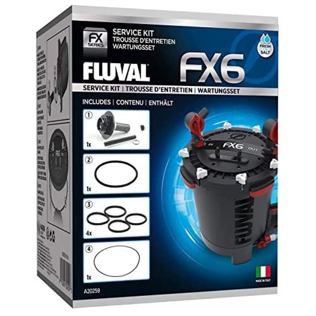 Kit de mantenimiento para filtro de bote para acuario Fluval FX6