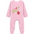 thumbnail image 1 of Soy tan lindo que incluso el Grinch quiere robarme Mono con estampado de letras Pijama universal para bebé, 1 of 2