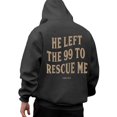 thumbnail image 5 of Christian Hoodies for Men 2025 I Am The One He Left The 99 To Rescue Me Hoodie Hooded Sweatshirt with Pockets Pullover, 5 of 6