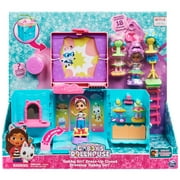 Gabby’s Dollhouse, Rainbow Closet Portable Playset with a Gabby Doll
