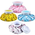 thumbnail image 1 of 4 Paquetes Bolsa de Hielo Reutilizable Uso Frío y Caliente Bolsa de Agua Caliente Niños Adultos Paquetes Fríos para Lesiones Alivio del Dolor Sabiduría 6 Pulgadas, 1 of 5