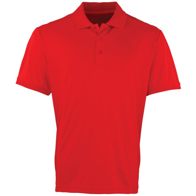 Premier Mens Coolchecker Pique Short-Sleeved Polo Shirt