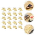 thumbnail image 4 of 50PCS Triangle Cake Boxes Transparent Mousse Packaging Box Golden, 4 of 6