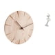 thumbnail image 5 of Reloj de pared de madera, diseño creativo, decorativo, silencioso para oficina, con figura de bailarina, escultura artística moderna de chica bailarin, 5 of 8