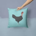 thumbnail image 2 of Carolines Treasures  BB8013PW1414 Naked Neck Chicken Blue Check Fabric Decorativ, 2 of 4