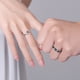 thumbnail image 5 of 2 anillos de pareja de astronautas con apertura ajustable, anillos de promesa a juego para niños y niñas., 5 of 12