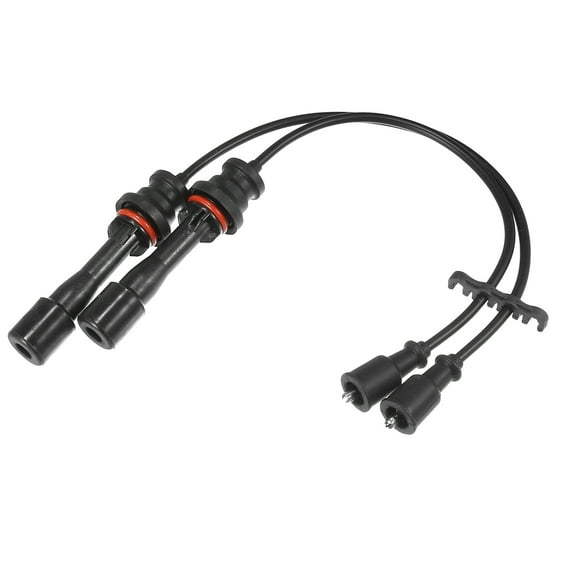 Unique Bargains Spark Plug Coil Wires Ignition Coil Cable 5mm Fit?for Mazda 1999-2003 L4 1.6L No.ZL0118140A - Pack of 2