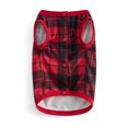 thumbnail image 2 of Pijama navideño a juego con estampado de alces: camisa de manga larga y pantalón a cuadros. Ropa de estar por casa suave., 2 of 9