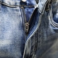 thumbnail image 6 of Summer New Men‘s Stretch Short Jeans Fashion Casual Slim Fit High Quality Elastic Denim Shorts Male Brand Clothes, 6 of 6