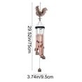 thumbnail image 3 of AURIGATE Rooster Wind Chimes, Aluminum Tube Rooster Design Wind Chimes, Vibrant Farmhouse Decor for Outdoor Garden and Patio, 3 of 6
