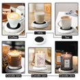 thumbnail image 3 of Placa calentadora de velas BULK PARADISE 11 cm negra eléctrica, 3 of 8