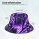 thumbnail image 3 of Balery Purple Pattern White Tiger Sombreros para el sol para hombre y mujer, sombrero de pescador con UPF 50+, 3 of 6