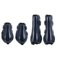 thumbnail image 1 of Protectores de patas de caballo, 4 piezas de protección de patas de caballo, botas de pata de caballo para montar botas de neopreno para patas de caballo, funcionamiento suave Jadeshay A, 1 of 8