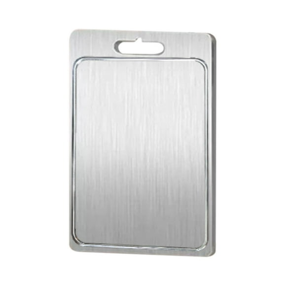 Boovnll Cutting Board Cutting Board 316 Stainless Steel Cutting Board Premium Double-Sided Chopping Boards for Dishwasher Meat Fruit and Vegetable 2Mm