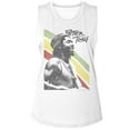 thumbnail image 1 of Peter Tosh Rasta Stripes White Ladies Muscle Tank Xl, 1 of 2