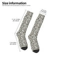 thumbnail image 2 of Naloa Heart Leopard Thigh High Socks Extra Long Stretchy Sock Women Over Knee High Opaque Stocking Daily Wear, 2 of 6