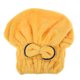 thumbnail image 1 of Turbante de microfibra para el cabello, gorro de secado rápido, toalla envuelta, baño amarillo Ehuebsd Libre de BPA, 1 of 1