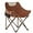 Brown, variant on Portable Lightweight Camping Chair, Foldable Chair with Carry Bag and Side Pocket, Compact Outdoor Chair for Camping Essentials Hiking Fishing Beach Picnic (Khaki)
