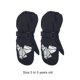 thumbnail image 3 of Naiovety 5 pares de manoplas impermeables para niños estilo geométrico equipo deportivo herramientas de protección suministros de esquí actividades al Suministros térmicos negro Naiovety HA059232-02B, 3 of 5