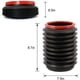 thumbnail image 4 of Cubo de Basura para Coche Plegable, Diseño Expandible, con Capacidad de 4L, Contenedor de Residuos Portátil con Tapa, Organizador de Almacenamiento Multiusos para Auto, Camión y Vehículo., 4 of 9