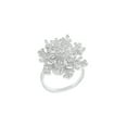 thumbnail image 1 of Anillo de apertura para mujer, anillos de decoración de cobre, decoraciones de mano ajustables, joyería chapada para niñas y mujeres, joyería Ropa, zapatos y accesorios Miscelánea Plata Minnieouse  AP014632-01, 1 of 6