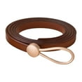 thumbnail image 2 of 3x Cinturón de Nudo de Moda para Mujer, Cinturón Fino, Cinturón de Cintura, Hebilla de Aleación de Estilo Vintage para Niñas, Suéteres, Faldas 3 piezas, 2 of 8