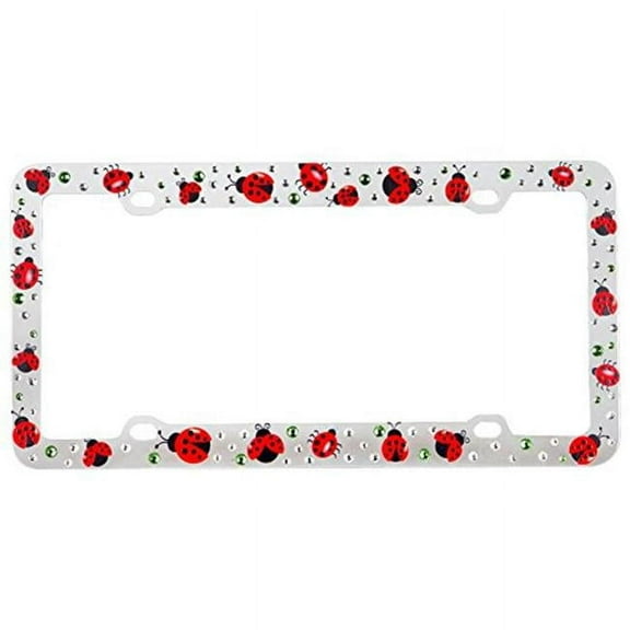 Valor (LPF7PT001LDB) Crystal License Plate Frame