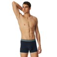 thumbnail image 5 of SCHIESSER boxer hombre 3-pack - serie "95/5", pantalón, logo cintura Negro/Marrón/Gris M (Medium), 5 of 5