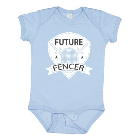 

Inktastic Fencing Future Fencer Sports Gift Baby Boy or Baby Girl Bodysuit