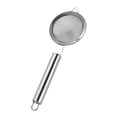 thumbnail image 4 of fuxzkrlz Stainless Steel Fine Mesh Strainer Colander with Anti-Slip Handle Kitchen Flour Sieve for Tea Juice Oil Strainer Baking Ingredient Sifter, 4 of 7