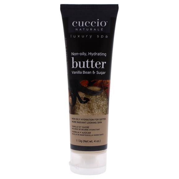 Cuccio Naturale Hydrating Butter - Vanilla Bean and Sugar Body Butter 4 oz