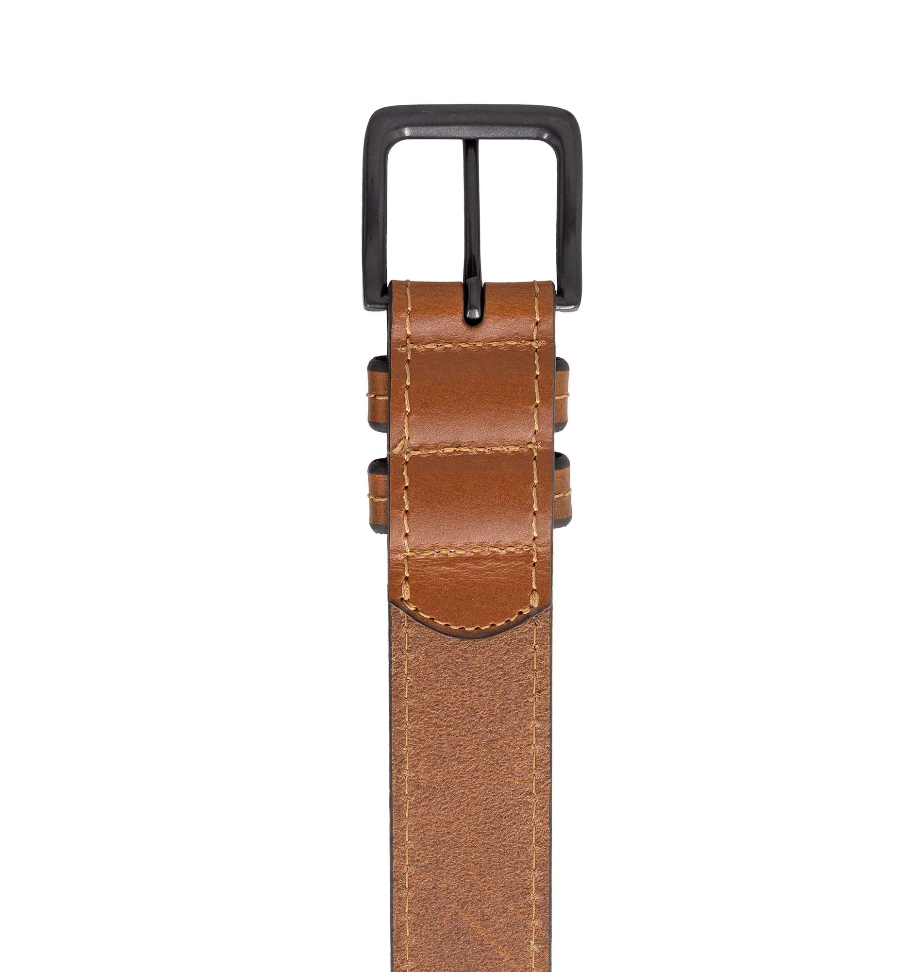 Men's Wrangler 38mm Leather Belt with Double Keeper