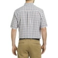 thumbnail image 2 of Arrow Men's Big and Tall Hamilton Poplin Wrinkle Free Short Sleeve Shirt, 2 of 7