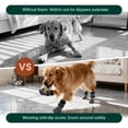 thumbnail image 4 of Kuoser Anti-Slip Dog Socks with Double-Sided Traction, 4 Pack Pet Booties for Senior, Dog Paw Protector for Hardwood Floors, Hot Pavement and hot/icy surfaces, Gray, L, 4 of 8