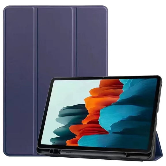 For Galaxy Tab S8 Ultra Case 14.6" 2022 with Pen Stand Model X900 X906, Slim Stand Case for 14.6" Galaxy Tab S8 Ultra Tablet 2022 SM-X900 SM-X906 - Dark Blue