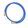 thumbnail image 5 of Uxcell 3.94ft 1/4 SAE Thread 600PSI Refrigeration Charging Hose Tube Rubber Blue, 5 of 5