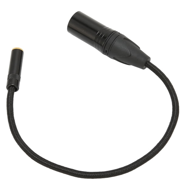 Adaptador de Cable balanceado NikouMX XLR macho a conector XLR macho de 3,5 mm