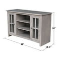 thumbnail image 7 of International Concepts 48" TV Stand in Washed Gray Taupe, 7 of 7