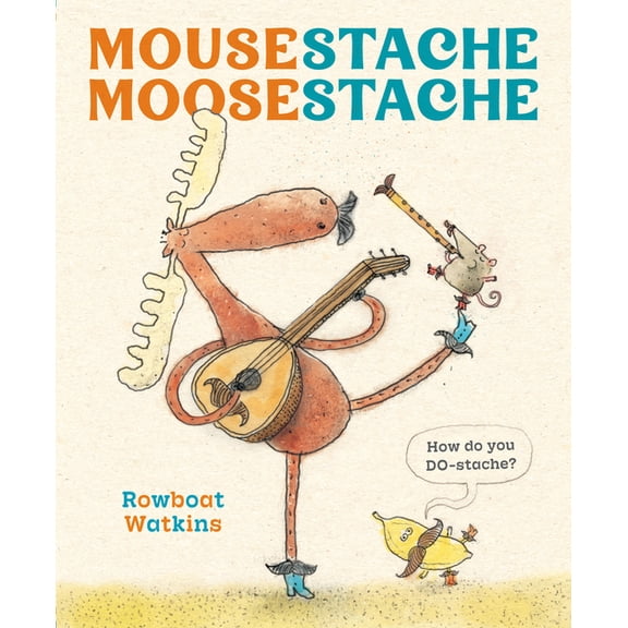 Mousestache Moosestache, (Hardcover)