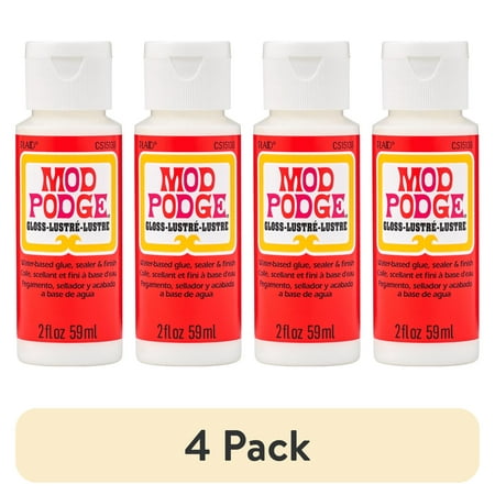 (4 pack) Mod Podge Gloss Finish, 2 fl oz