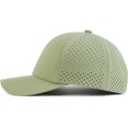 thumbnail image 3 of GFDYREE Men Quick Dry Baseball Cap Laser Cut Mesh Ball Cap Curved Brim Snapback Hat, 3 of 6
