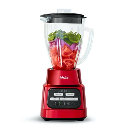 Oster One-Touch Blender with Auto-Programs and 6-Cup Boroclass Glass Jar