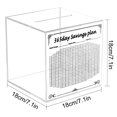 thumbnail image 4 of Xihbxyly Ofertas Relámpago de Hoy Prime Por Hora Tarro de Ahorro Transparente con Depósito Diario para La Gestión de Las Finanzas Personales Banco de Ahorro de Dinero 365 Días Banco de Monedas, 4 of 6